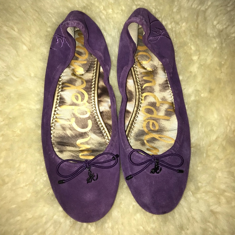Sam Edelman purple flats